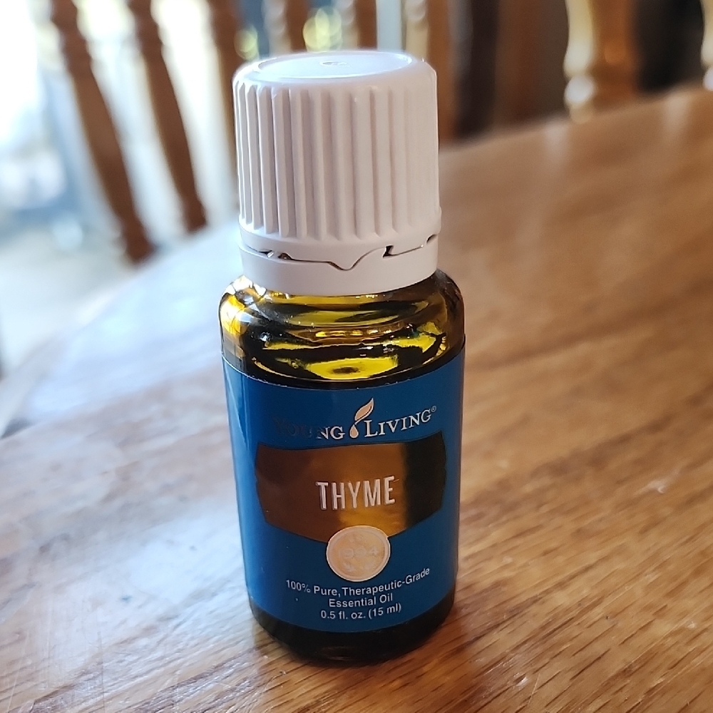 Young Living Thyme Essential Oil 15 ml NEW SEALED 100% Pure .5 fl oz Therapeutic